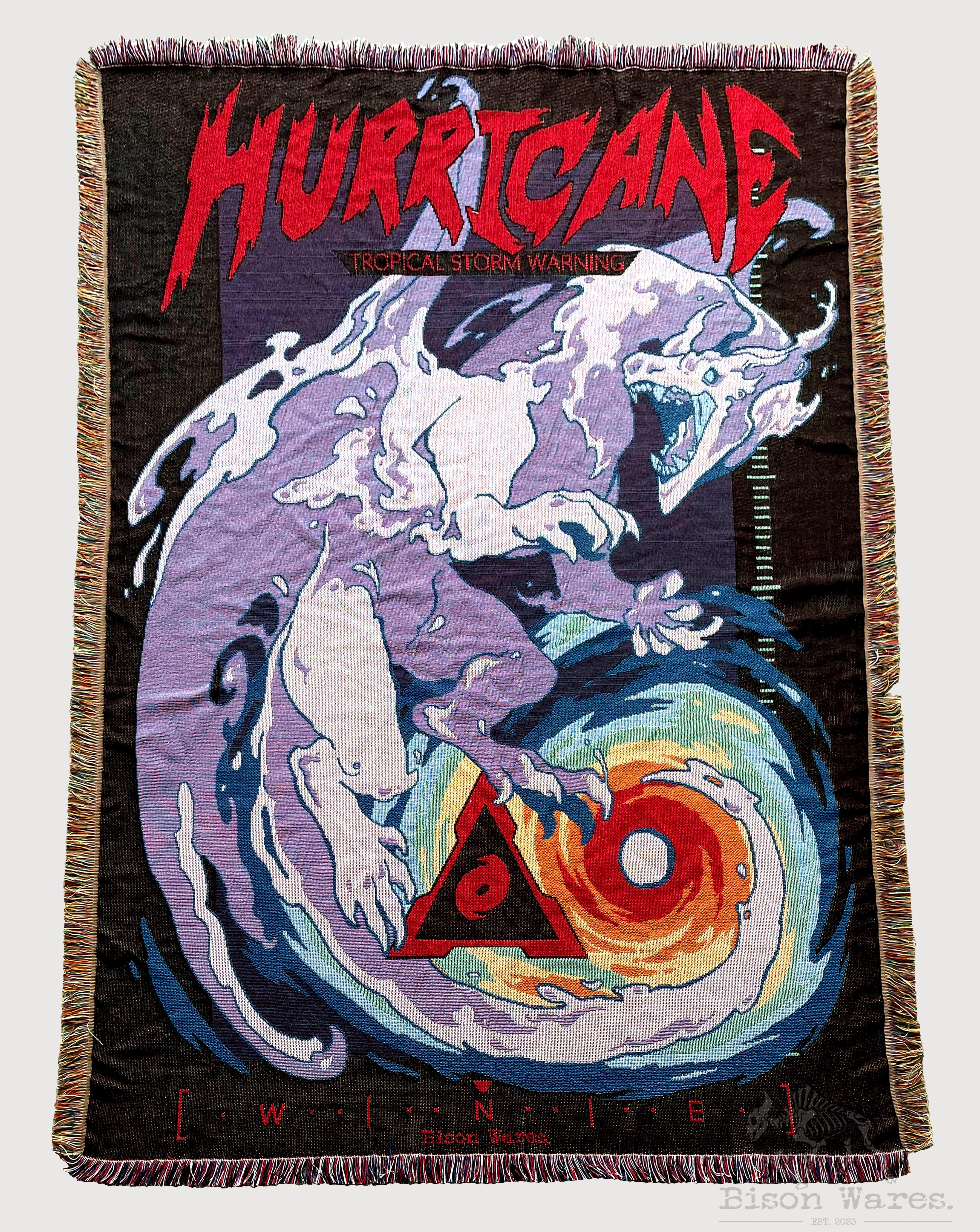 HURRICANE - Woven Blanket