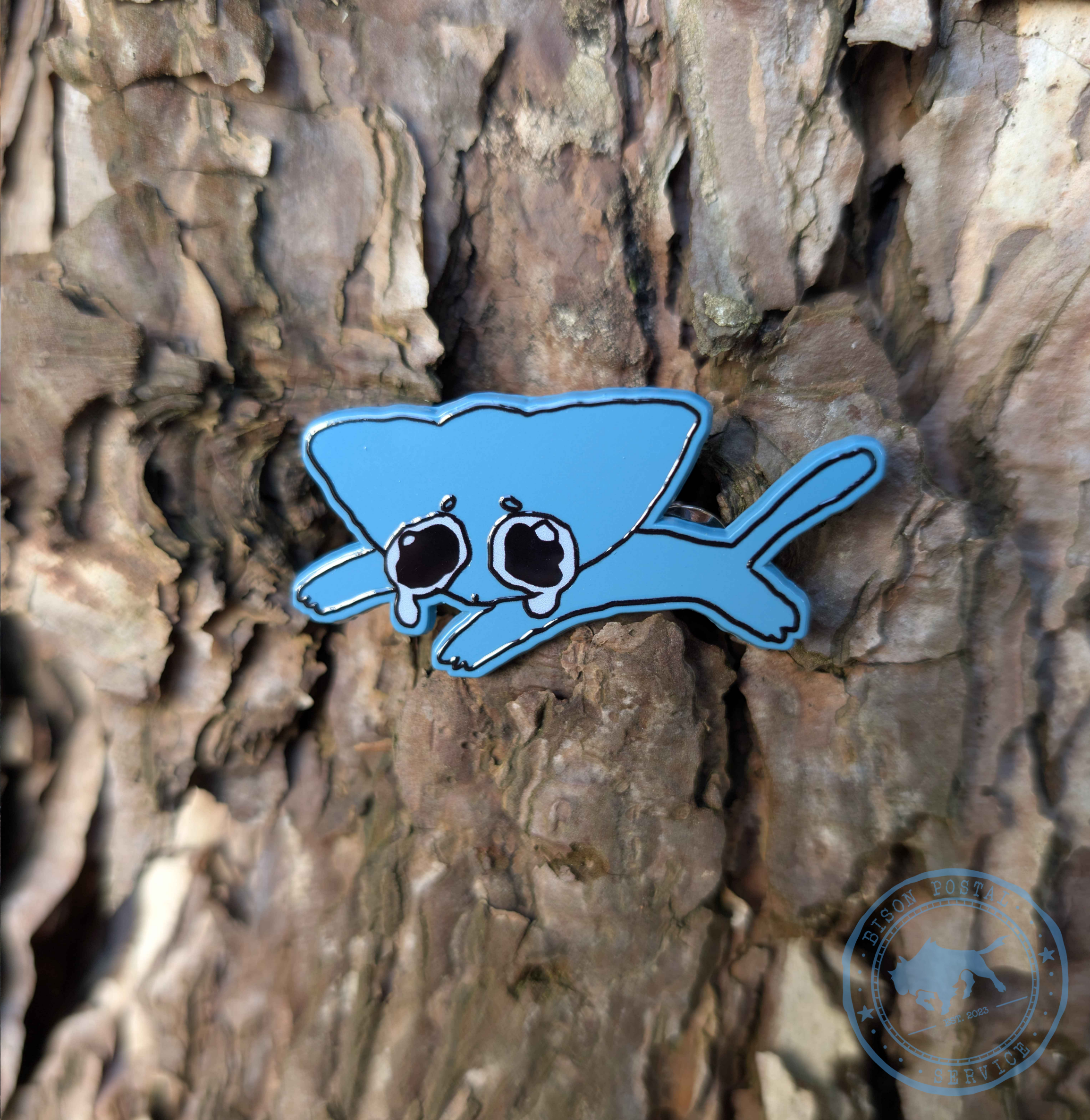 Cry Baby Kitty Enamel Pin