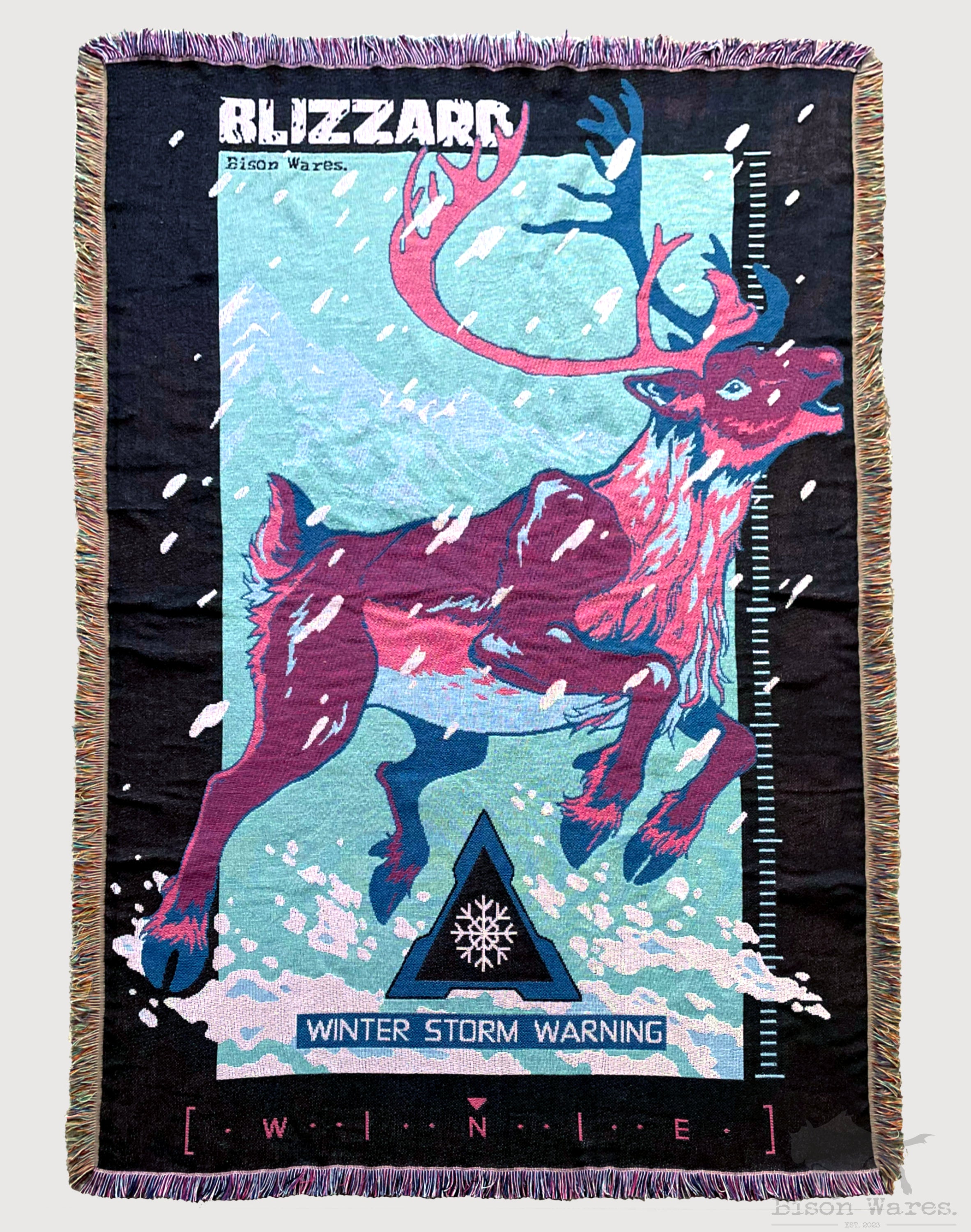 BLIZZARD Caribou - Woven Blanket