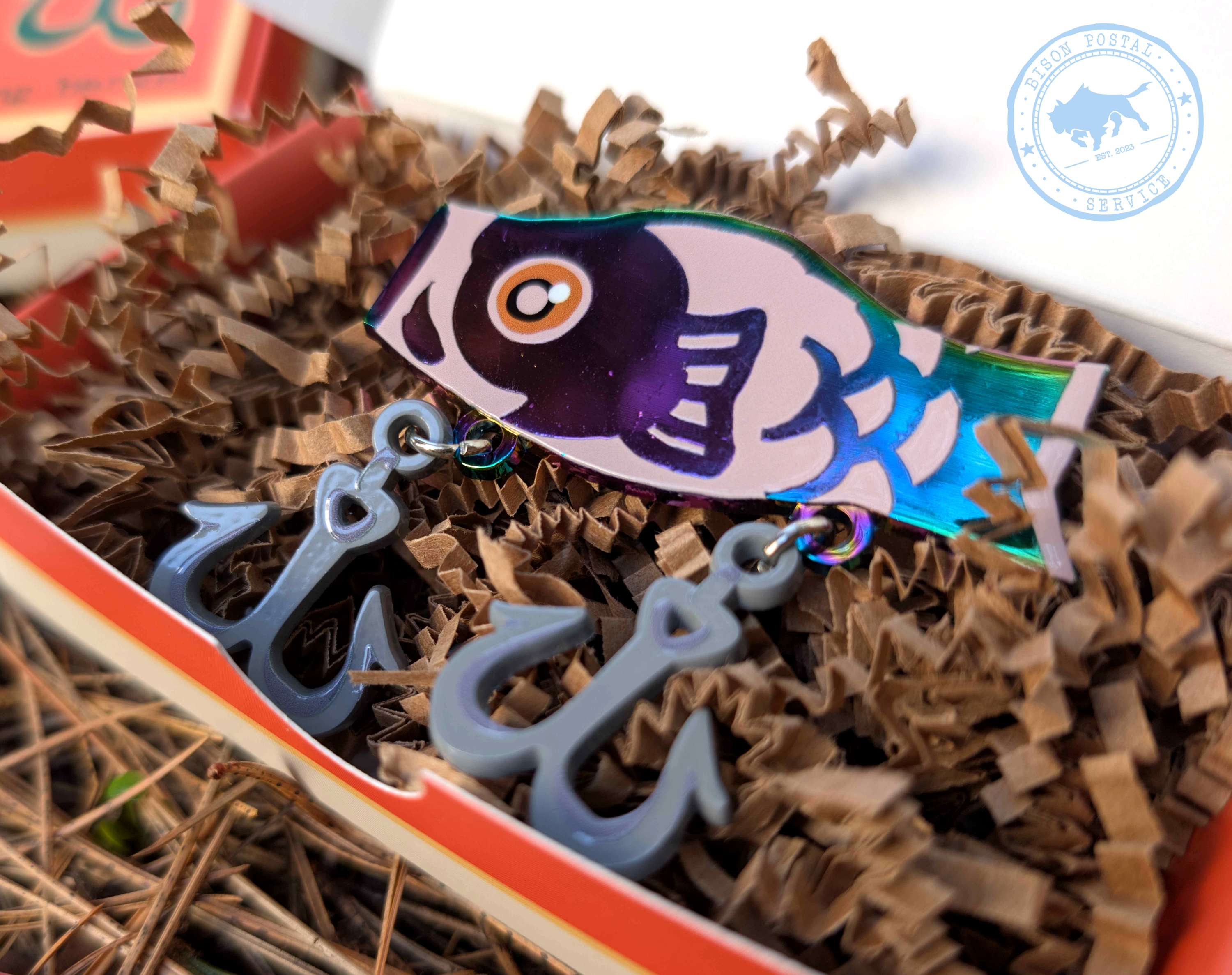 Fish Lure Pin Gacha (Mystery Box)