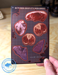 Butcher Shop Meat Sticker Sheet