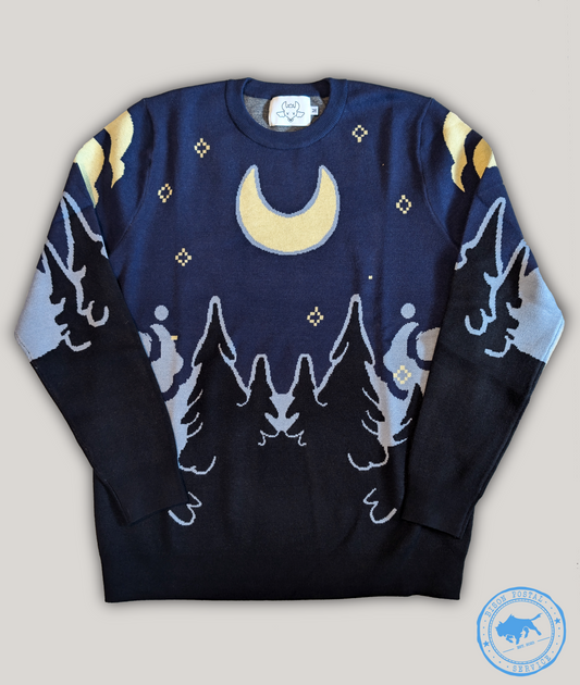Midnight Knit Sweater