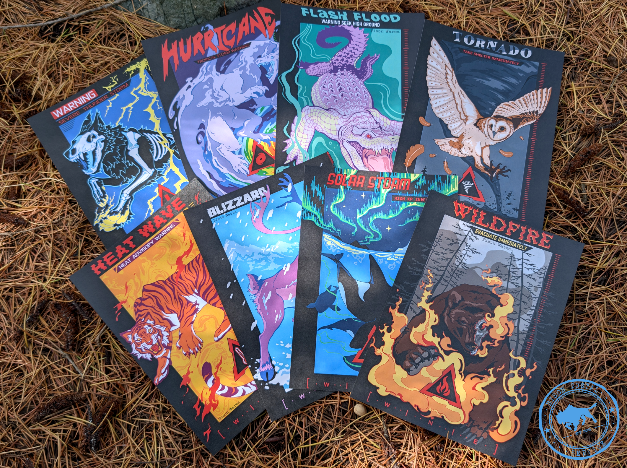 Storm Chaser Post Card Set