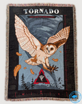 TORNADO Barn Owl - Woven Blanket